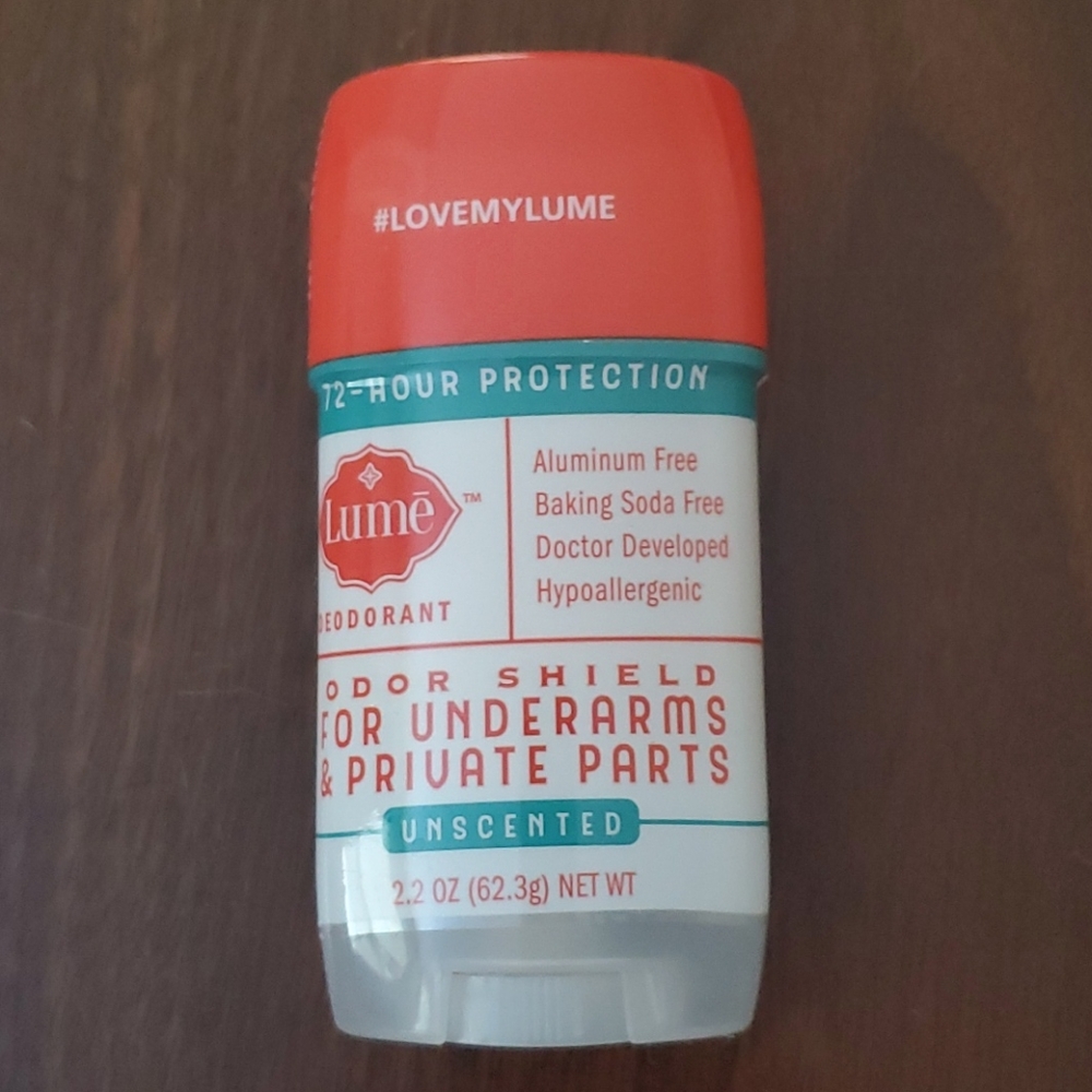 Lume Unscented Deodorant
